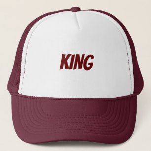 Gepersonaliseerde Custom Maroon Kleur Trucker Hoed Trucker Pet