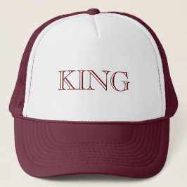 Gepersonaliseerde Custom Maroon Kleur Trucker Hoed Trucker Pet