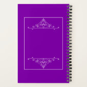 Gepersonaliseerde Custom Name Writer's Notitieboek (Achterkant)