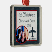Gepersonaliseerde Custom Ornament Airplane Flight (Rechts)