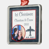 Gepersonaliseerde Custom Ornament Airplane Flight (Links)