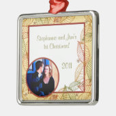Gepersonaliseerde Custom Ornament Fall Leaves (Links)