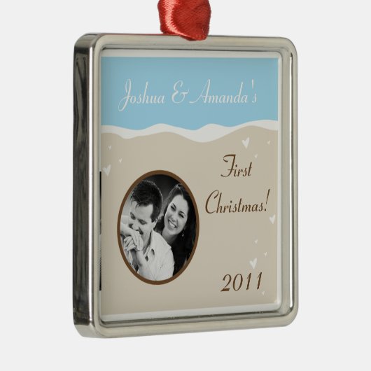 Gepersonaliseerde Custom Ornament Ocean Zee Wave S (Rechts)