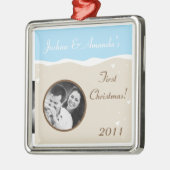 Gepersonaliseerde Custom Ornament Ocean Zee Wave S (Links)