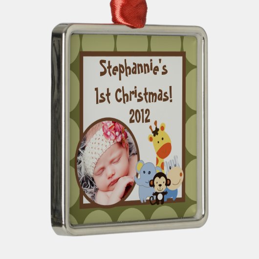 Gepersonaliseerde Custom Ornament Oerwoud Play (Rechts)