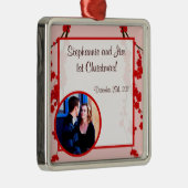 Gepersonaliseerde Custom Ornament Red Cherry Bloss (Rechts)