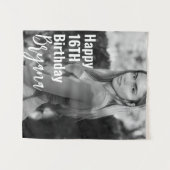 Gepersonaliseerde Custom Photo Afbeelding Party Ac Wandkleed (Voorkant (horizontaal))