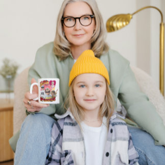 Gepersonaliseerde Custom Photo Bootleg Ik hou van  Tweekleurige Koffiemok