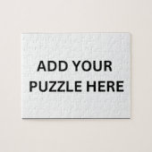 Gepersonaliseerde Custom Photo Collage Modern Legpuzzel (Horizontaal)