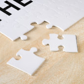 Gepersonaliseerde Custom Photo Collage Modern Legpuzzel (Zijkant)