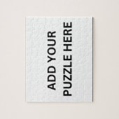 Gepersonaliseerde Custom Photo Collage Modern Legpuzzel (Verticaal)