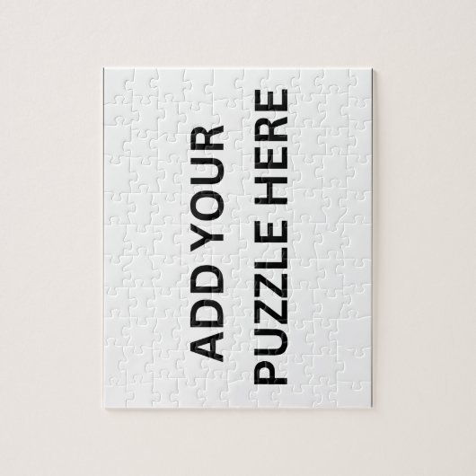 Gepersonaliseerde Custom Photo Collage Modern Legpuzzel (Verticaal)