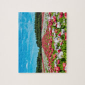 Gepersonaliseerde Custom Photo Collage Modern Legpuzzel (Verticaal)