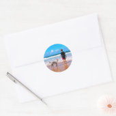 Gepersonaliseerde Custom Photo Sticker Ontwerp uw  (Envelop)