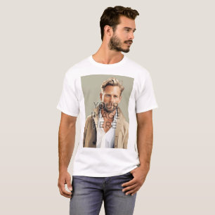 Gepersonaliseerde Custom T-Shirt Verticale Afbeeld