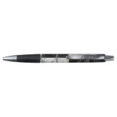 Gepersonaliseerde Custom Uw Brief Pen Marble Stone (Achterkant)