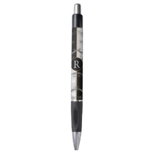 Gepersonaliseerde Custom Uw Brief Pen Marble Stone