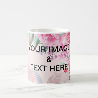 Gepersonaliseerde Custom Uw Eigen Foto abstracte k Koffiemok