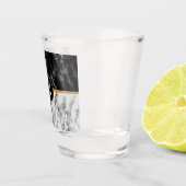 Gepersonaliseerde Custom Uw Letter Shot Glas Marme (Rechts)