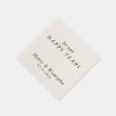 Gepersonaliseerde Custom voor uw Happy Tears bruil Servet (Hoek)