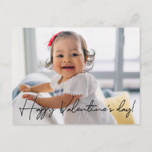 Gepersonaliseerde CutePrettige Valentijnsdag Foto Feestdagenkaart