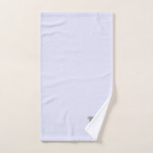 Gepersonaliseerde D-Initiaal Silver Monogram Jouw  Bad Handdoek (Handdoek)