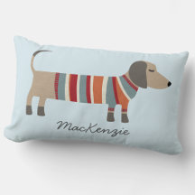 Gepersonaliseerde Dachshund Worst Hond