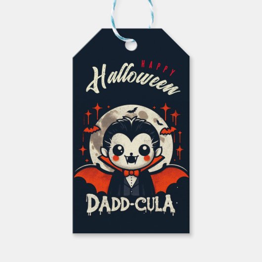 Gepersonaliseerde Dad-cula cadeau label Cadeaulabel (Voorkant)