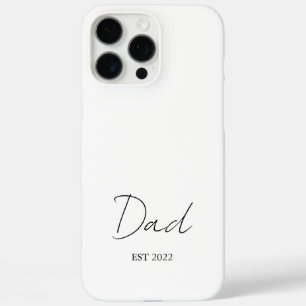 Gepersonaliseerde "DAD Est. [Jaar]" - iPhone 16 Pro Max Hoesje