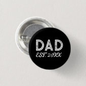 Gepersonaliseerde Dad Vaderdag Ronde Button 3,2 Cm (Voorkant /achterkant)
