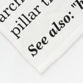 Gepersonaliseerde Daddy Definition 6 Fotocollage Fleece Deken (Hoek)