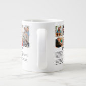 Gepersonaliseerde Daddy Definition 6 Fotocollage Grote Koffiekop (Achterkant)