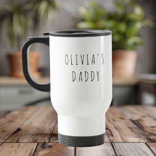 Gepersonaliseerde Daddy Photo Travel Mug   Aangepa Reisbeker
