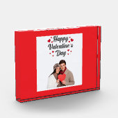Gepersonaliseerde Dag van de valentijn Fotoblokken (Links)