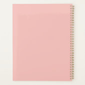 Gepersonaliseerde dagelijkse bevestigingen Journal Planner (Achterkant)