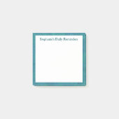 Gepersonaliseerde dagelijkse herinnering Sticky Post-it® Notes (Voorkant)