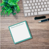 Gepersonaliseerde dagelijkse herinnering Sticky Post-it® Notes