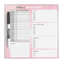 Gepersonaliseerde dagelijkse planner to-do lijst h
