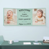 Gepersonaliseerde Dahlia Davidson's Baby shower We Spandoek (Beurs)