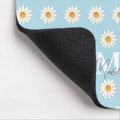 Gepersonaliseerde Daisy Floral Mousepad – Aangepas Muismat (Hoek)