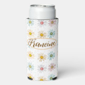 Gepersonaliseerde Daisy Koelbox Seltzer Blikjeskoeler (Seltzer Achterkant)