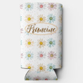 Gepersonaliseerde Daisy Koelbox Seltzer Blikjeskoeler (Achterkant)