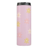 Gepersonaliseerde Daisy Thermal Tumbler Thermosbeker (Achterkant)