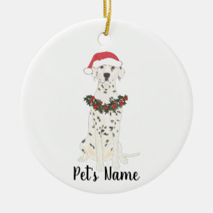 Gepersonaliseerde Dalmatiaan Keramisch Ornament