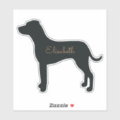 Gepersonaliseerde Dalmatiaan Sticker (Vel)