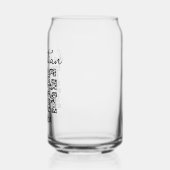 Gepersonaliseerde Dalmatische Hond Mam Naam Blikvorm Glas (Links)