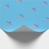 Gepersonaliseerde Dalmatische Puppy Monogram - Cadeaupapier (Hoek)