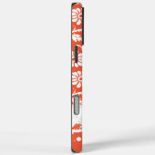 Gepersonaliseerde Damask iPhone Case-u kiest kleur Case-Mate iPhone Case (Achterkant / Rechts)