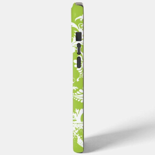 Gepersonaliseerde Damask U kiest kleur Case-Mate iPhone Case (Achterkant / Links)