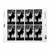 Gepersonaliseerde dame etiket (Full Sheet)